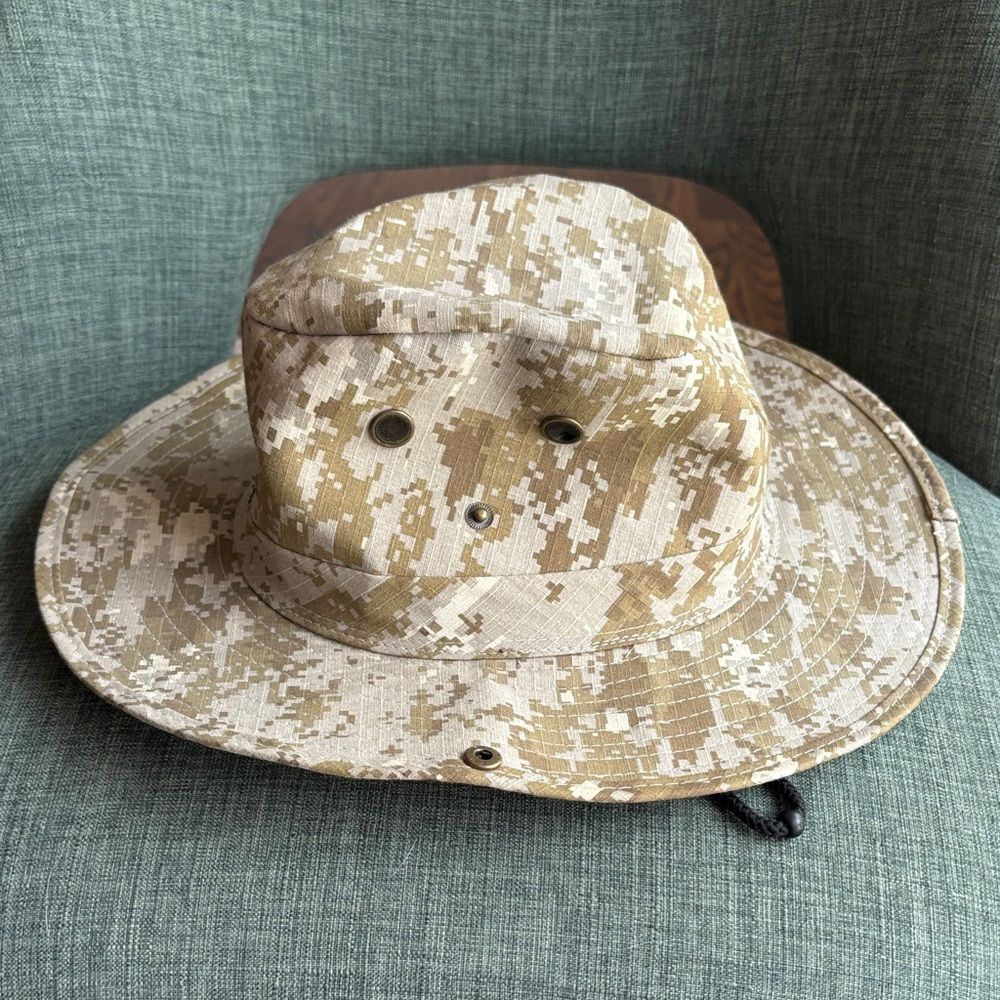 US Marines Digital Camo Military Hunter Hat Officially licensed chin strap - Picture 3 of 11